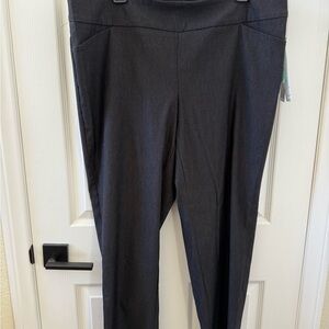 Tribal Charcoal Straight Leg Women's Pants